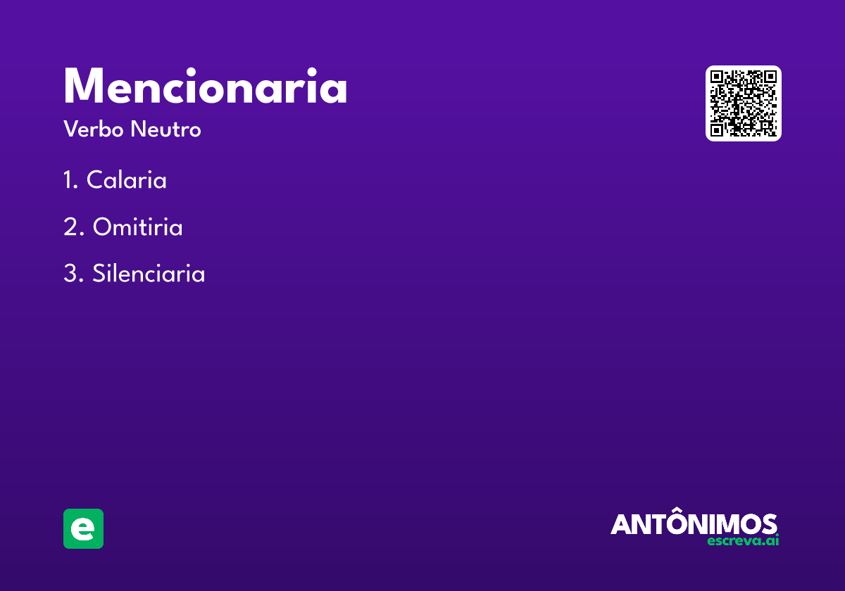 mencionaria