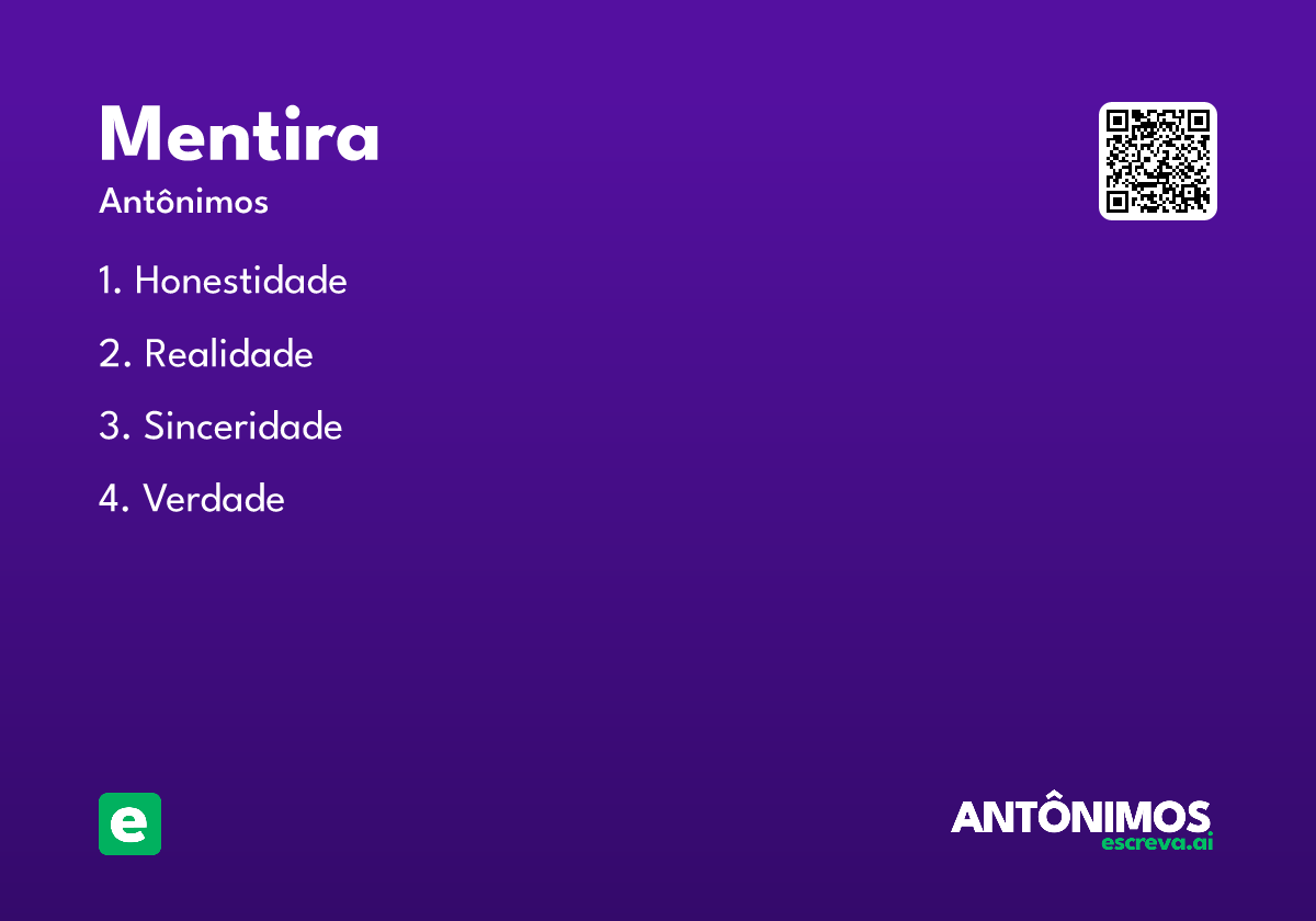 mentira