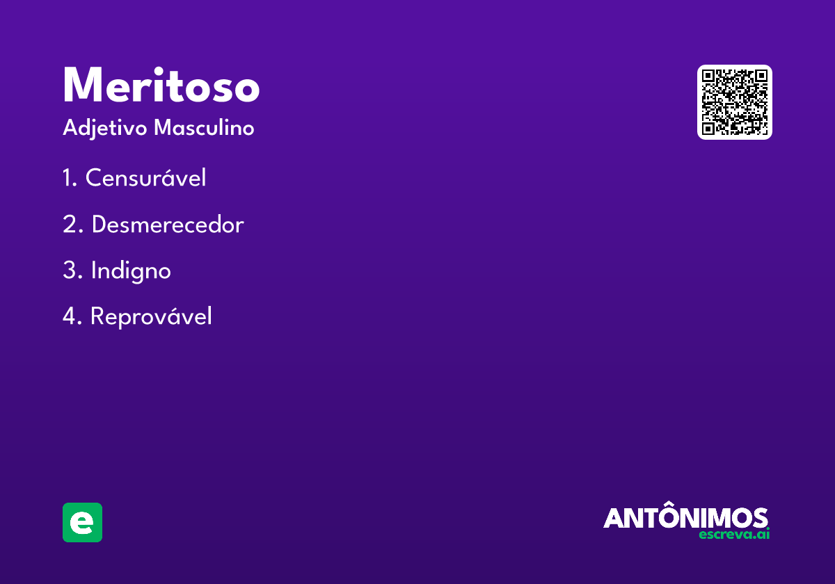 meritoso