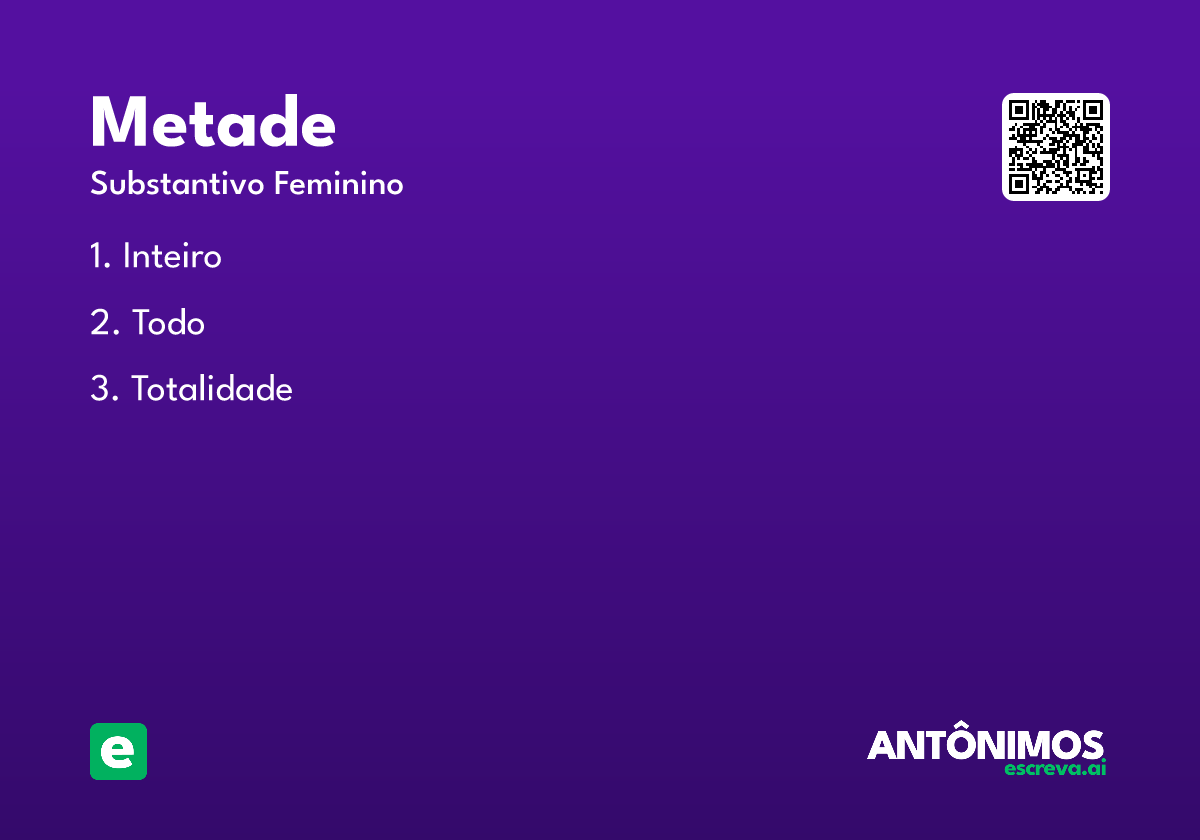 metade