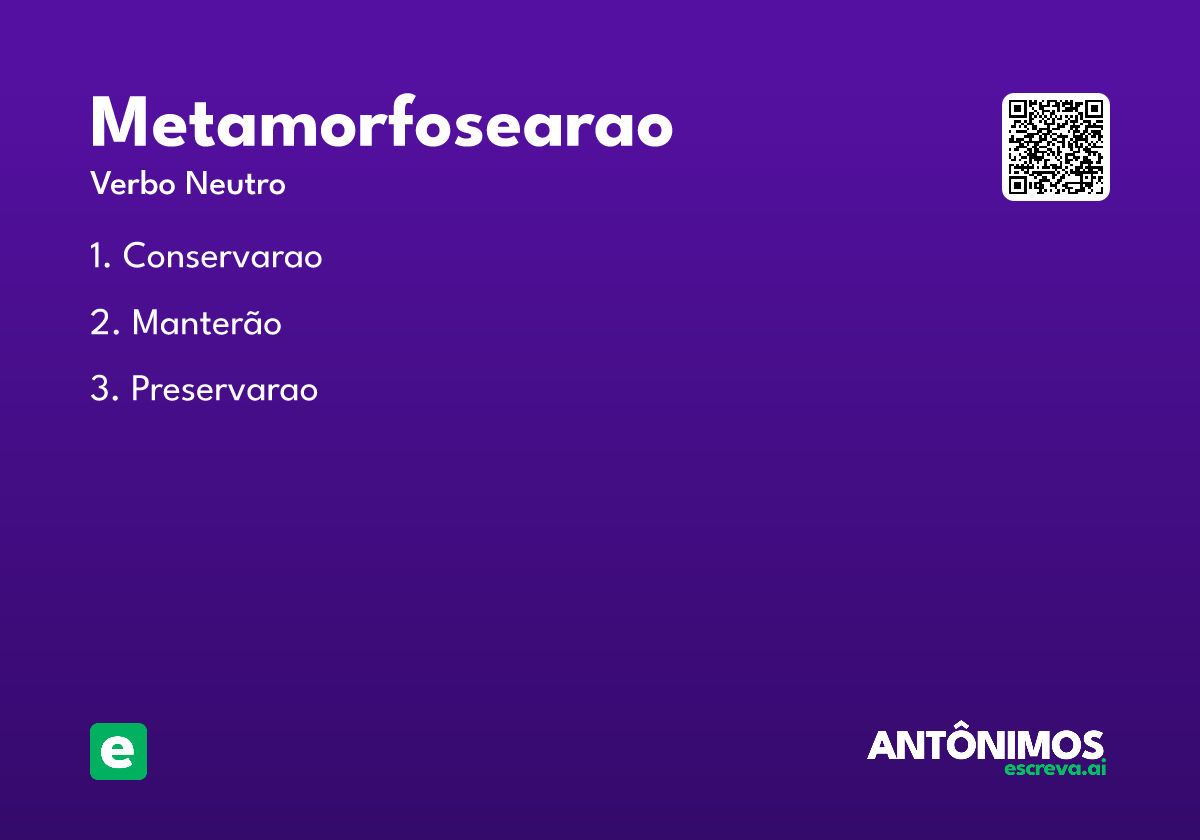 metamorfosearao