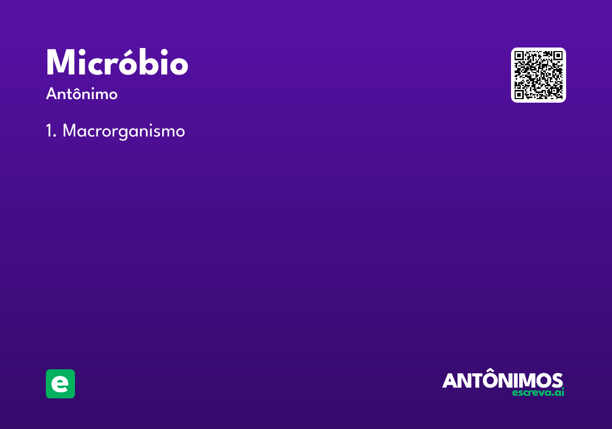 micróbio