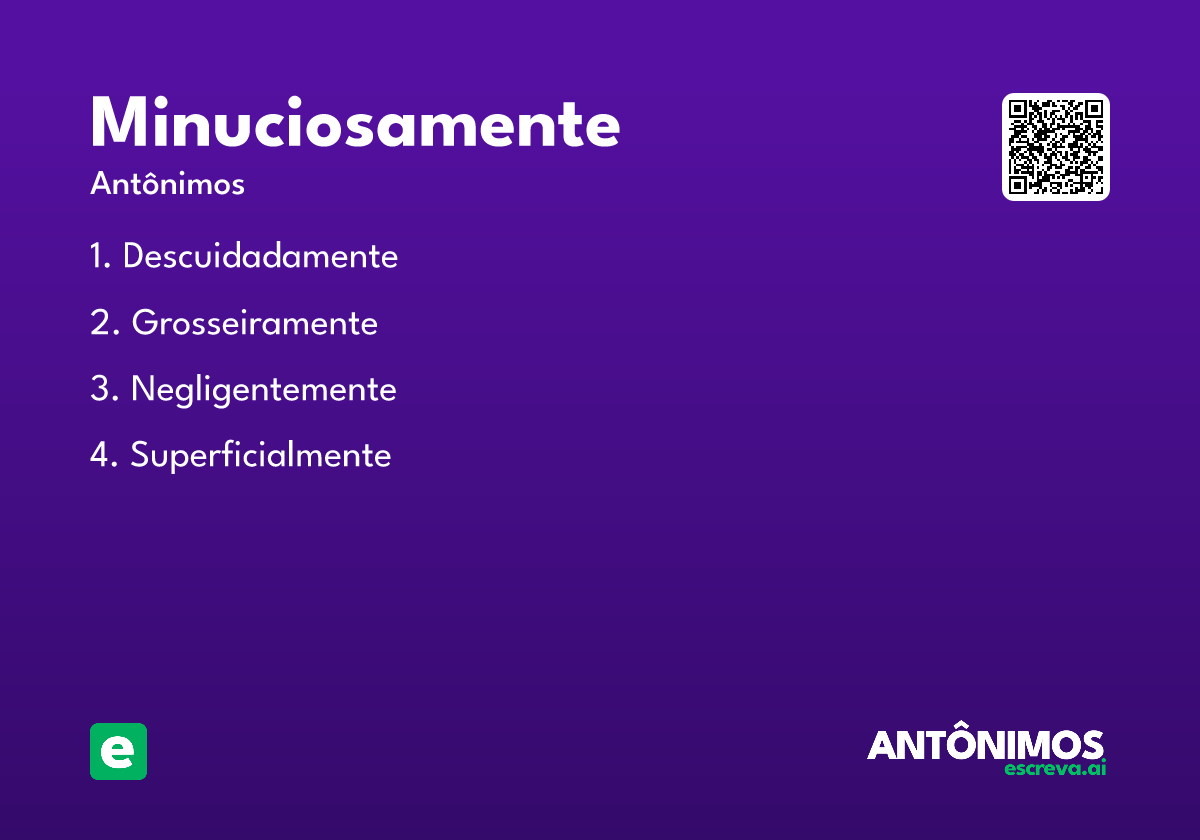 minuciosamente