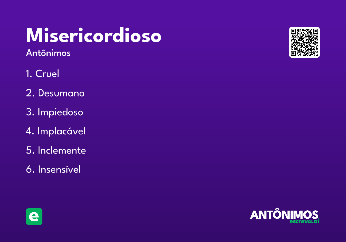 misericordioso