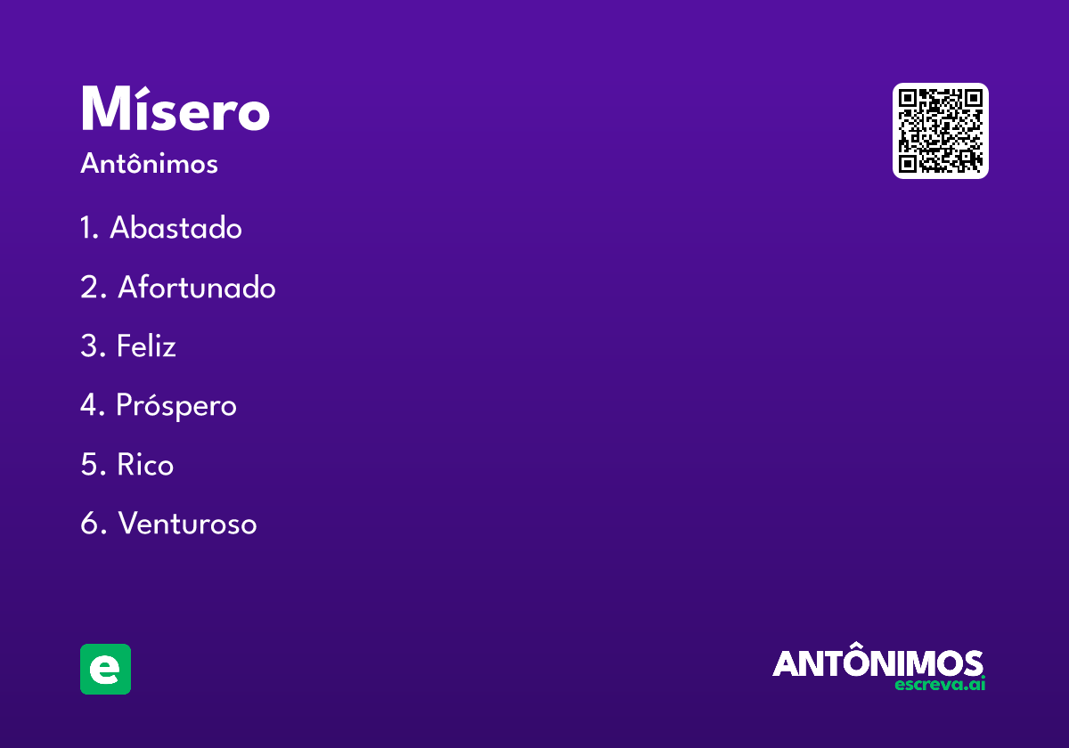mísero