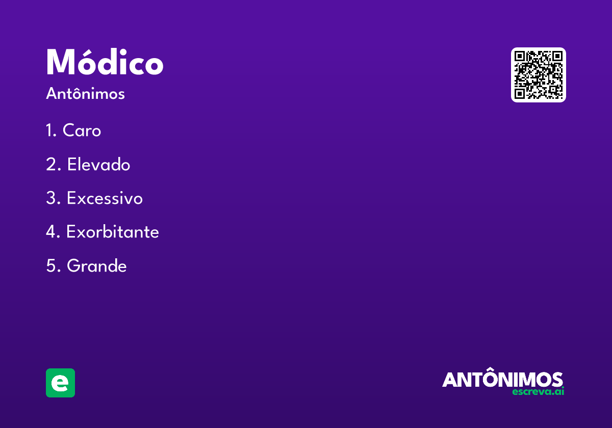 módico