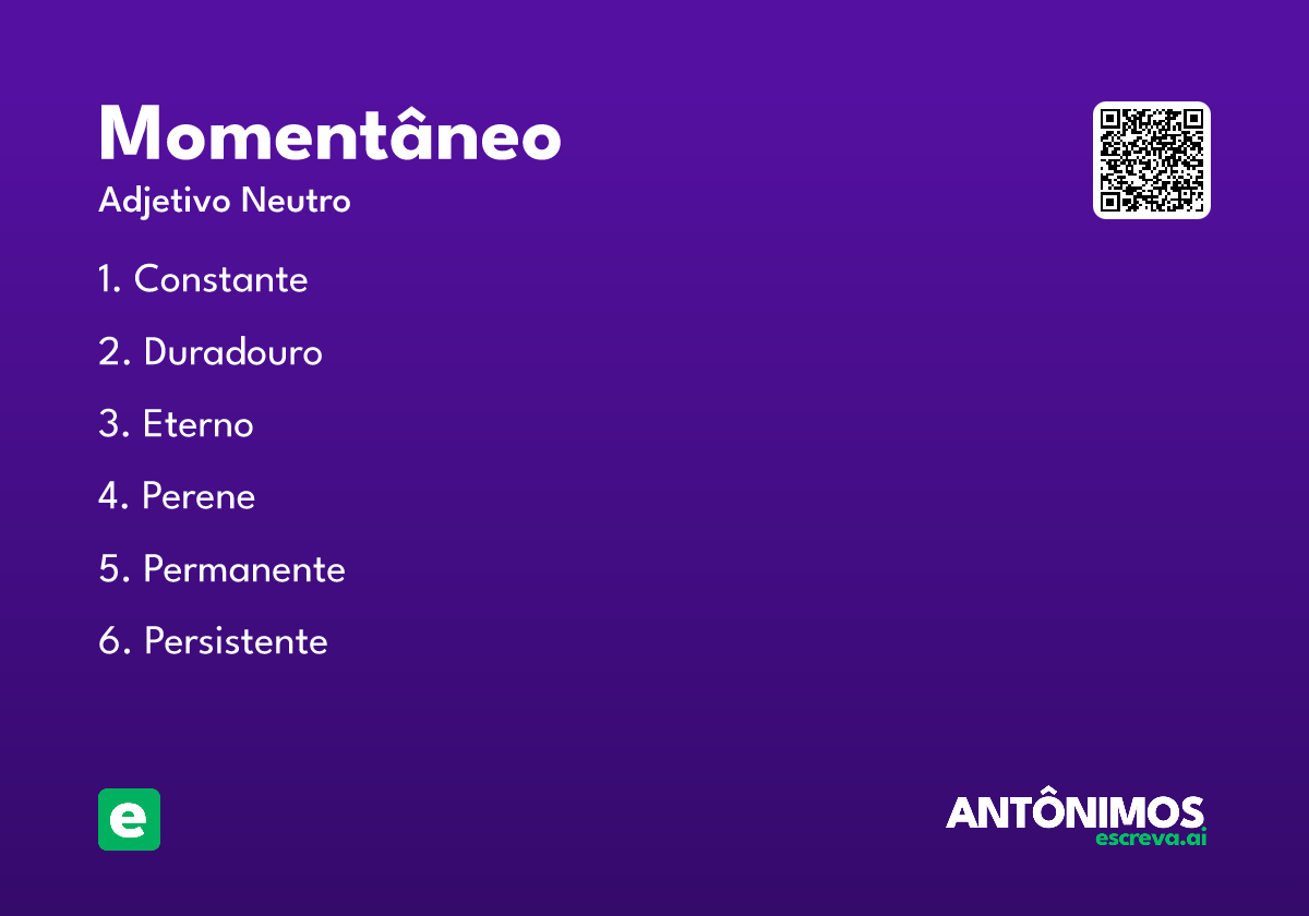 momentâneo