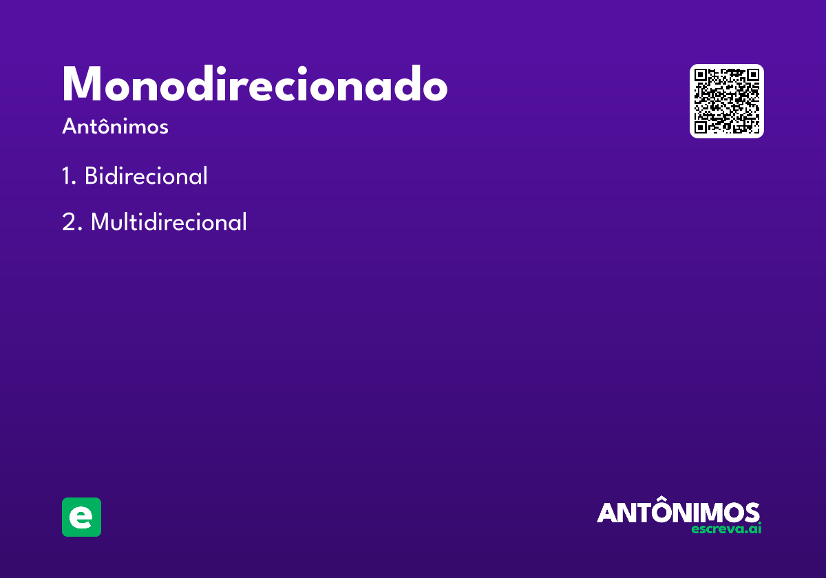 monodirecionado