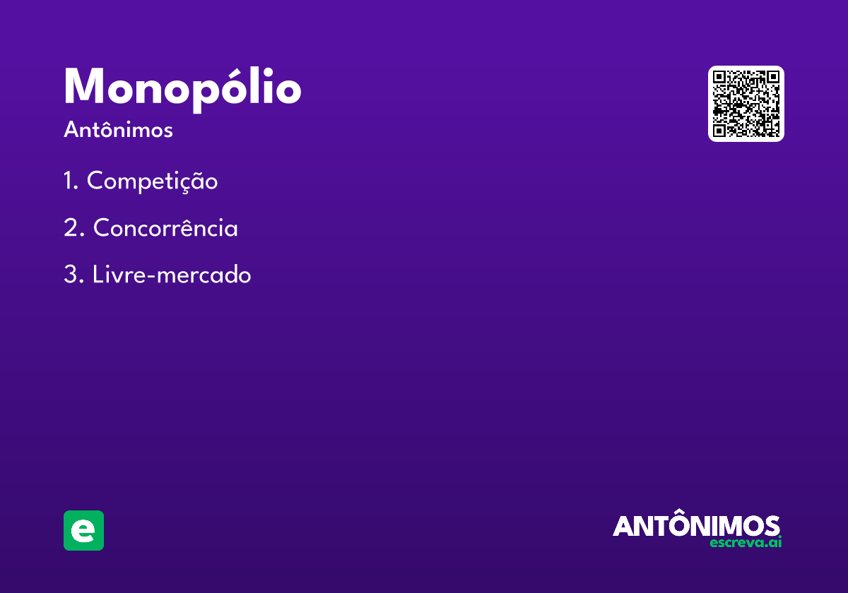 monopólio