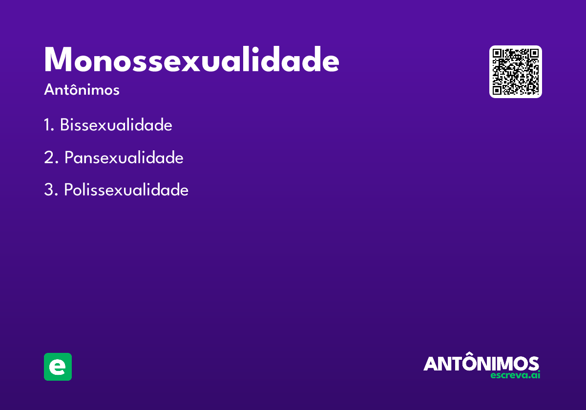 monossexualidade