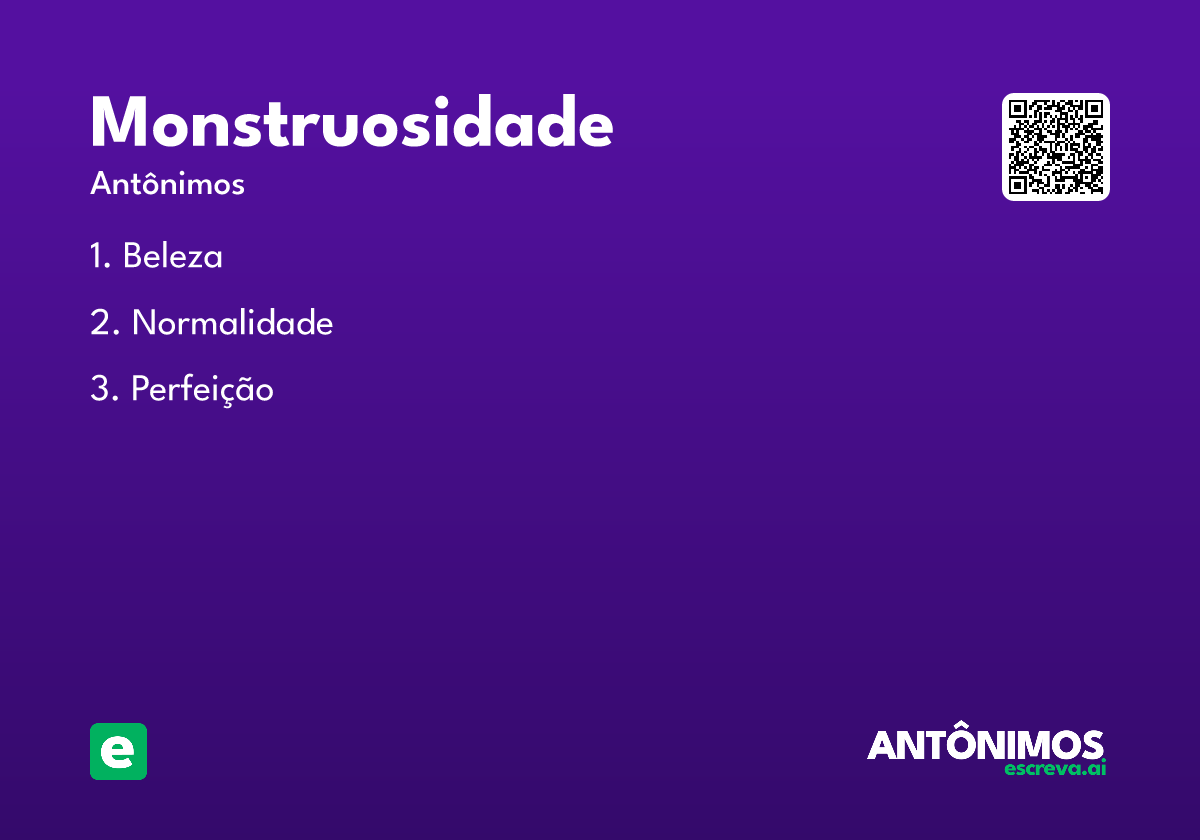 monstruosidade