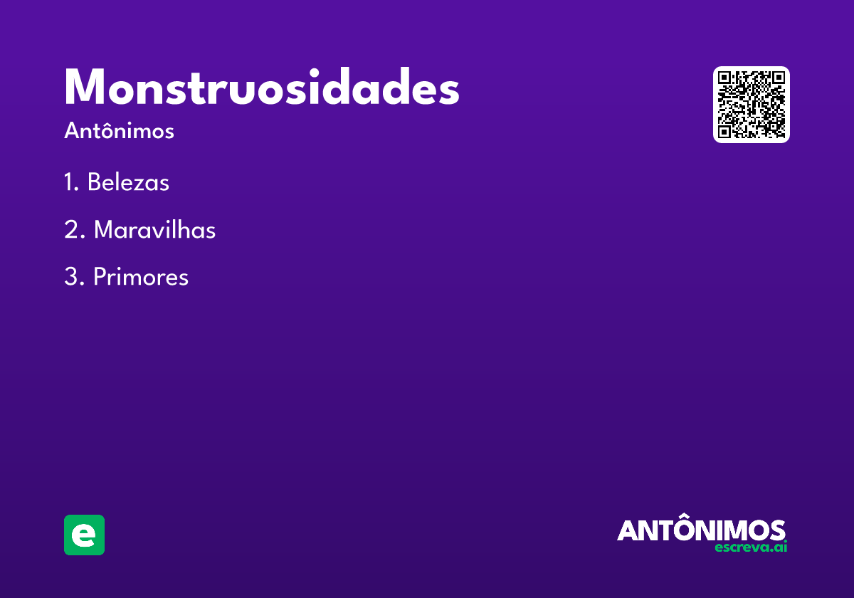 monstruosidades
