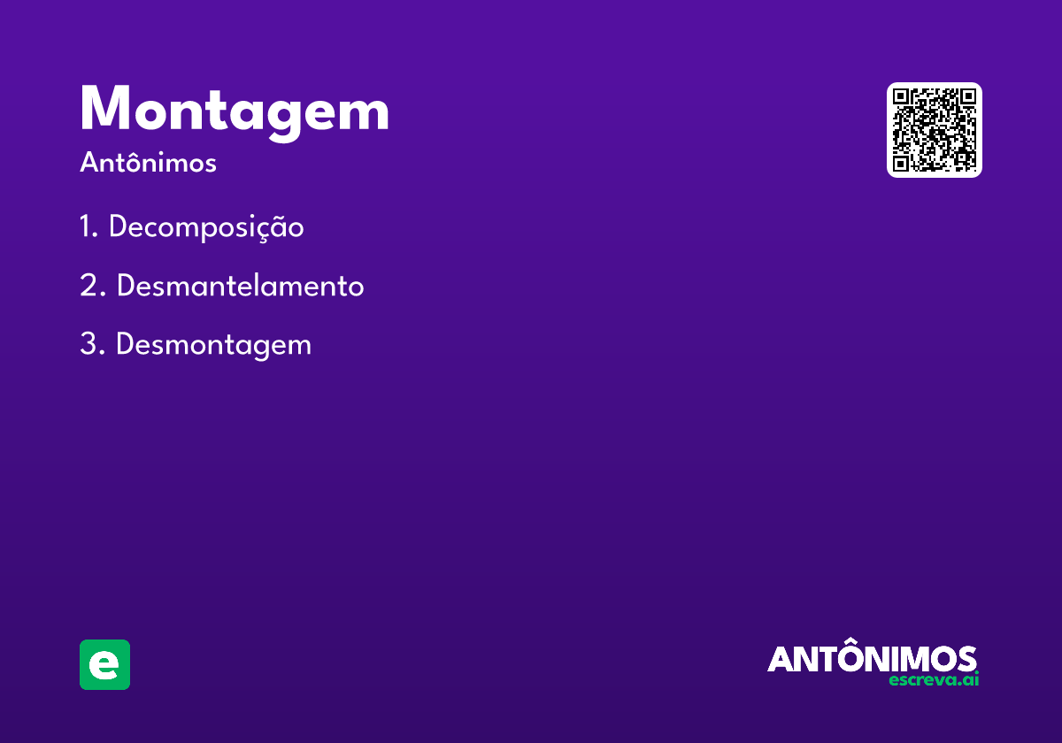 montagem
