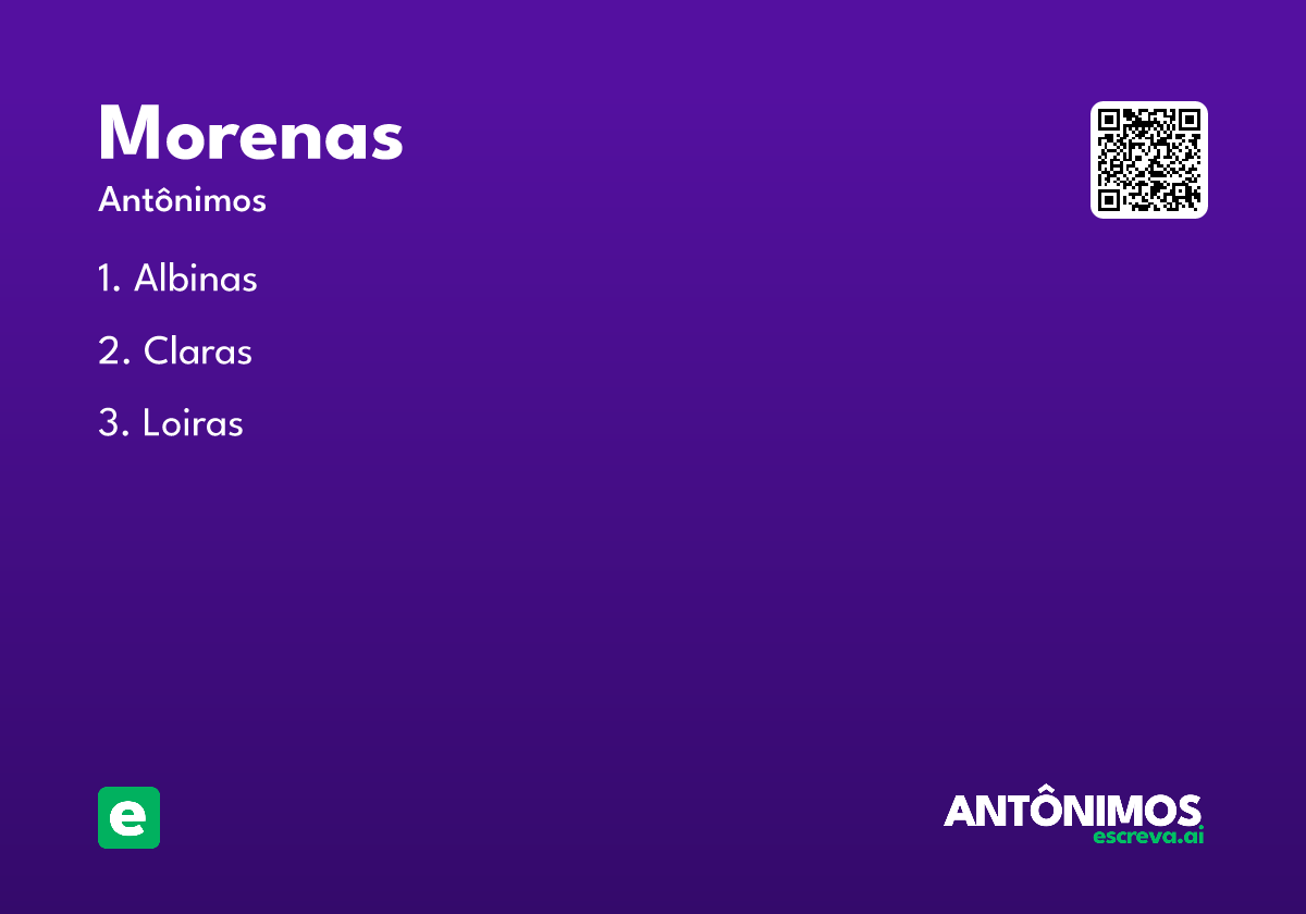 morenas