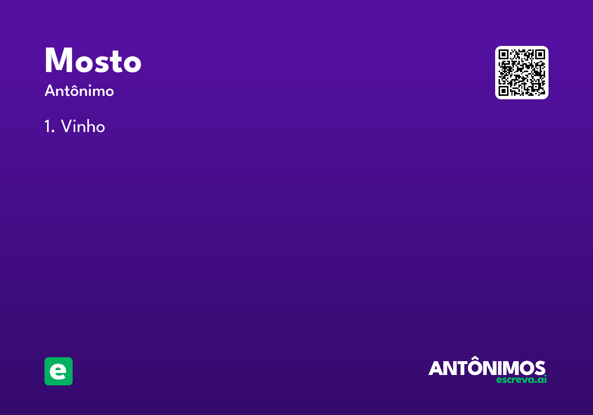 mosto