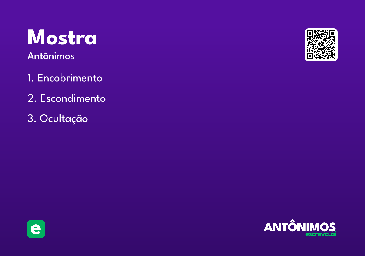 mostra