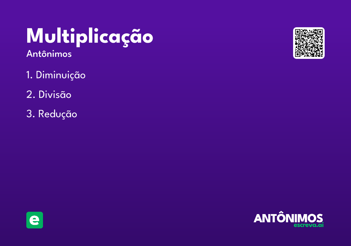 multiplicação