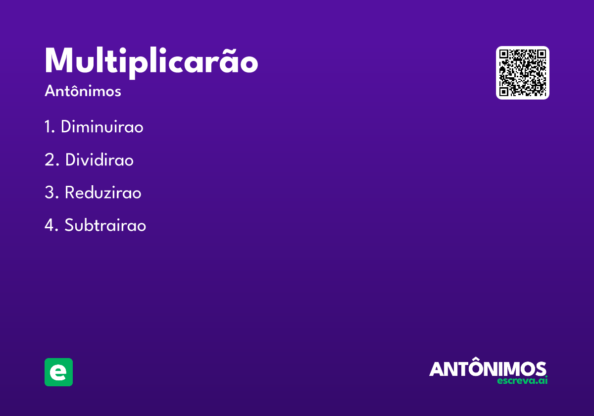 multiplicarão