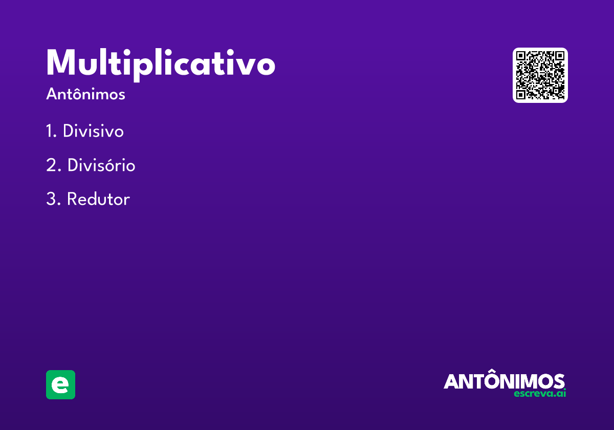 multiplicativo