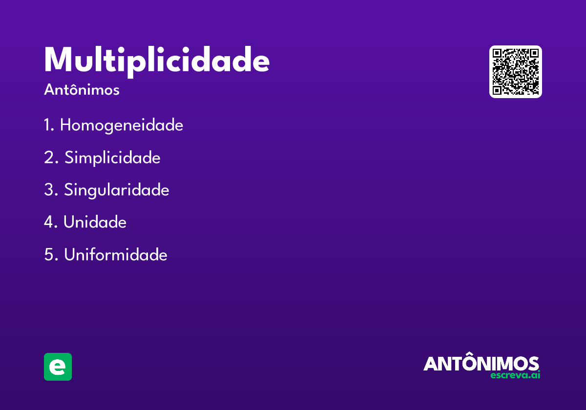 multiplicidade