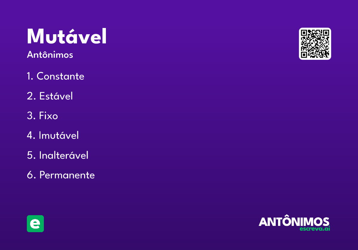 mutável