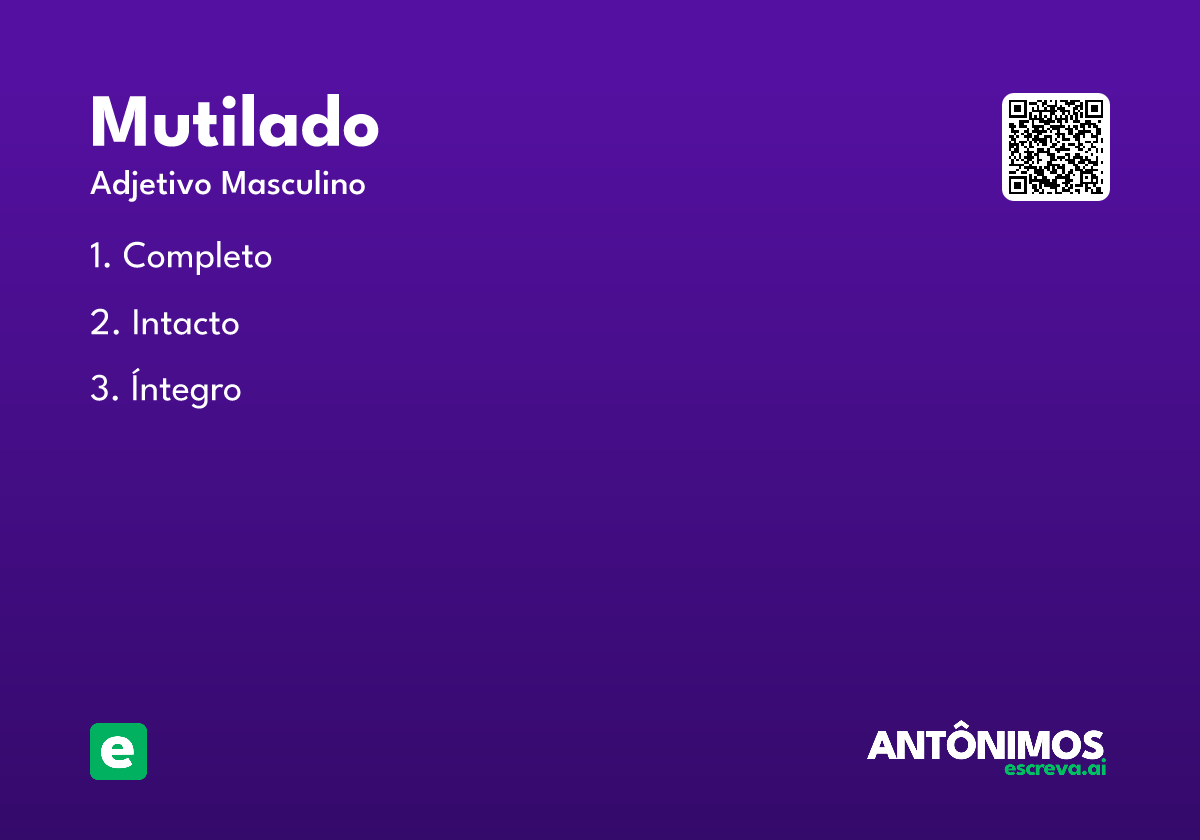 mutilado
