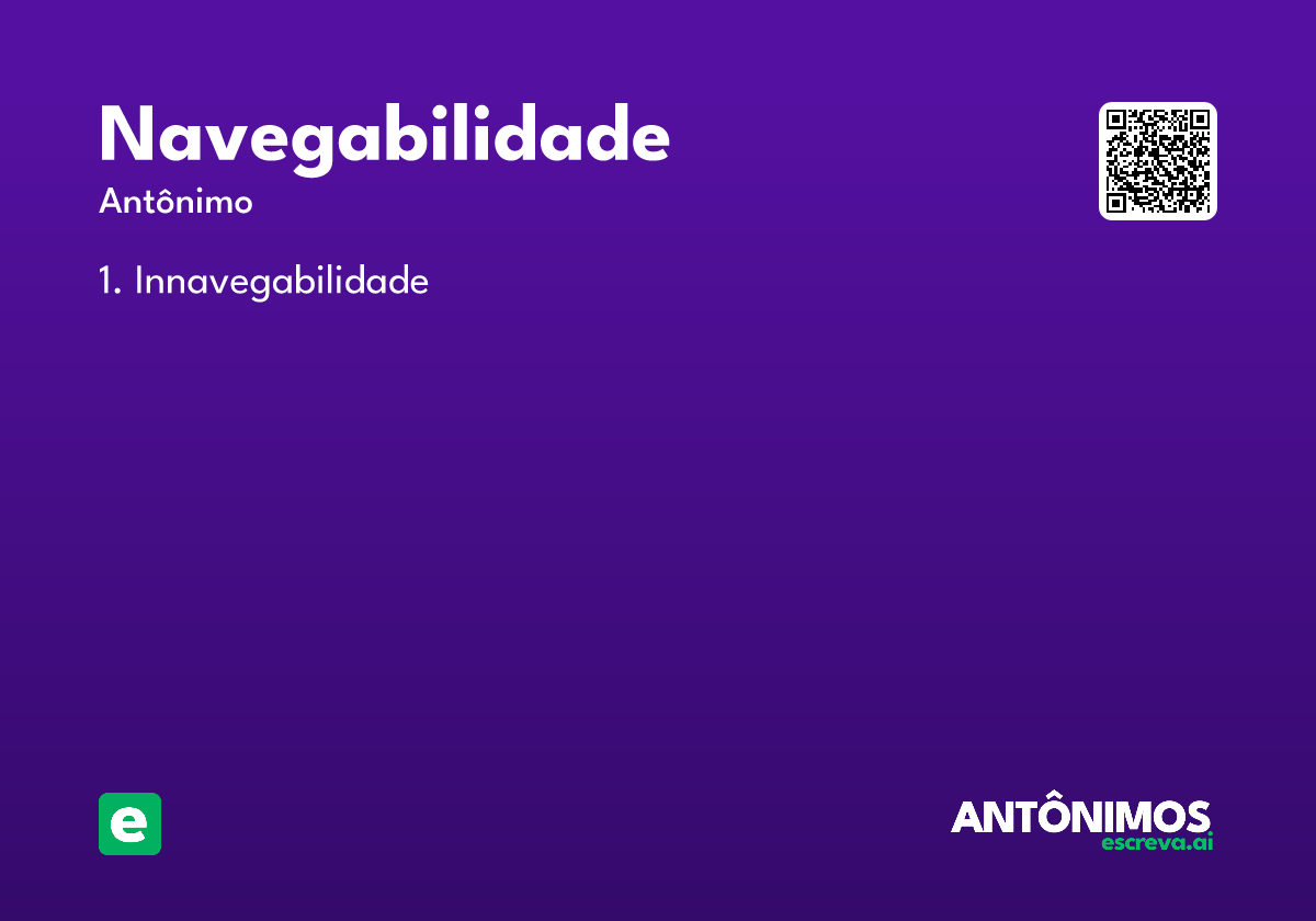 navegabilidade
