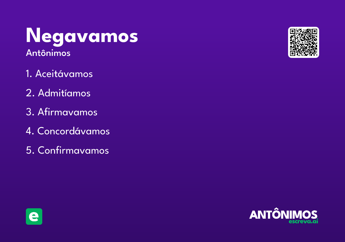 negavamos