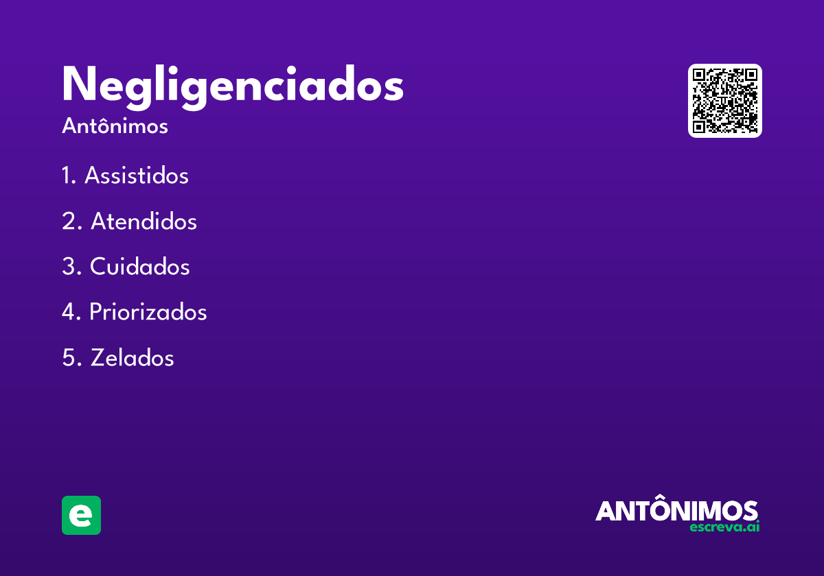 negligenciados