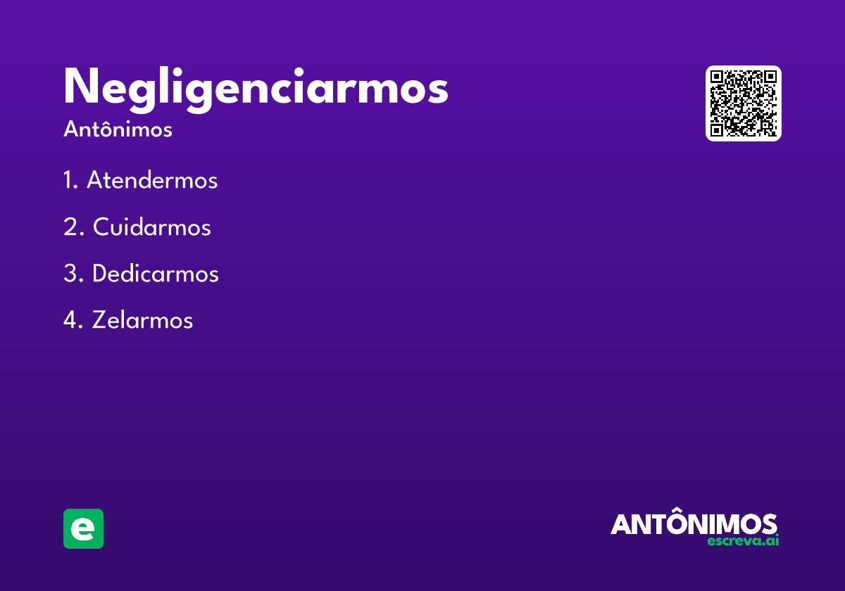 negligenciarmos
