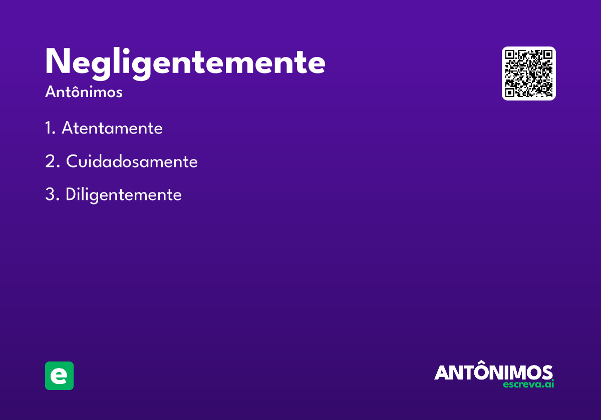 negligentemente