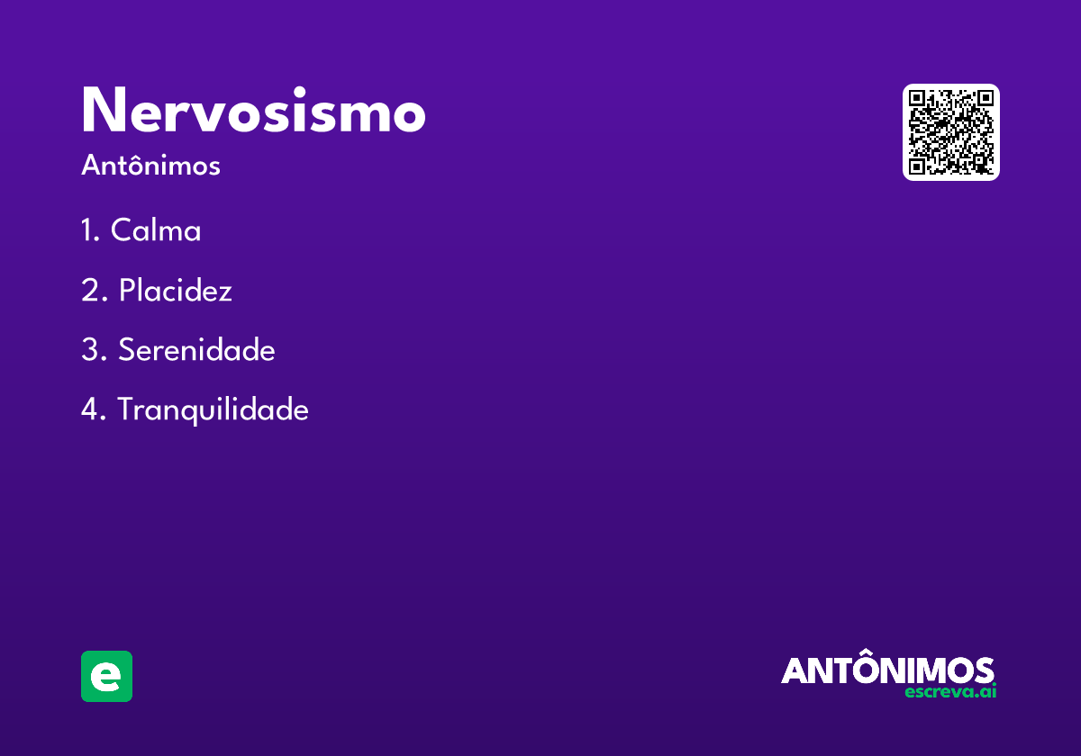 nervosismo