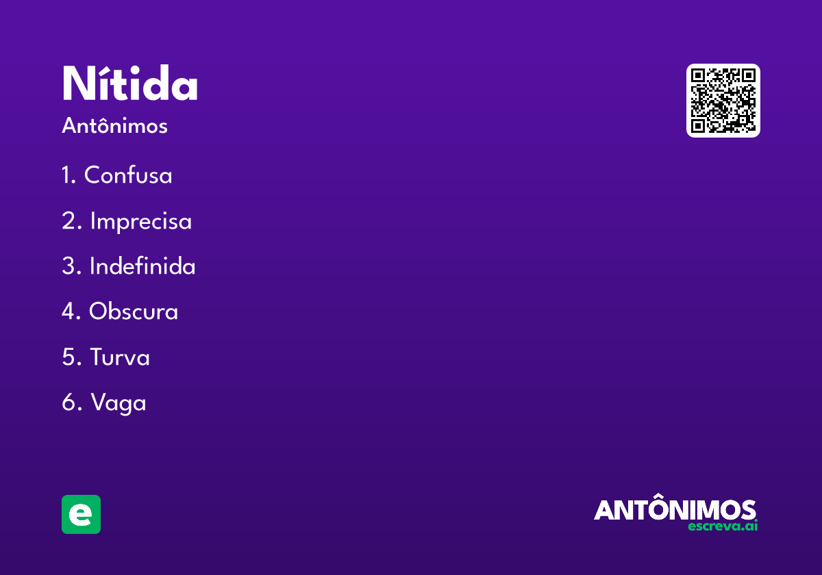 nítida