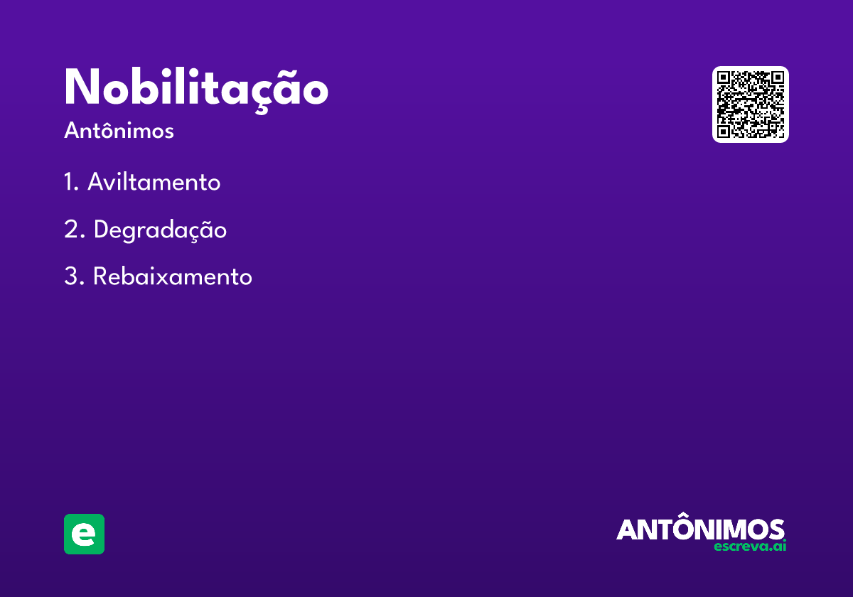 nobilitação