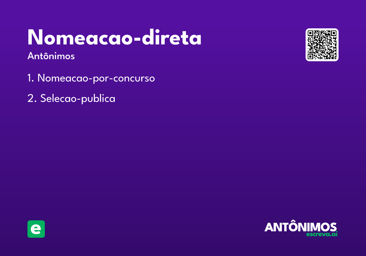 nomeacao-direta