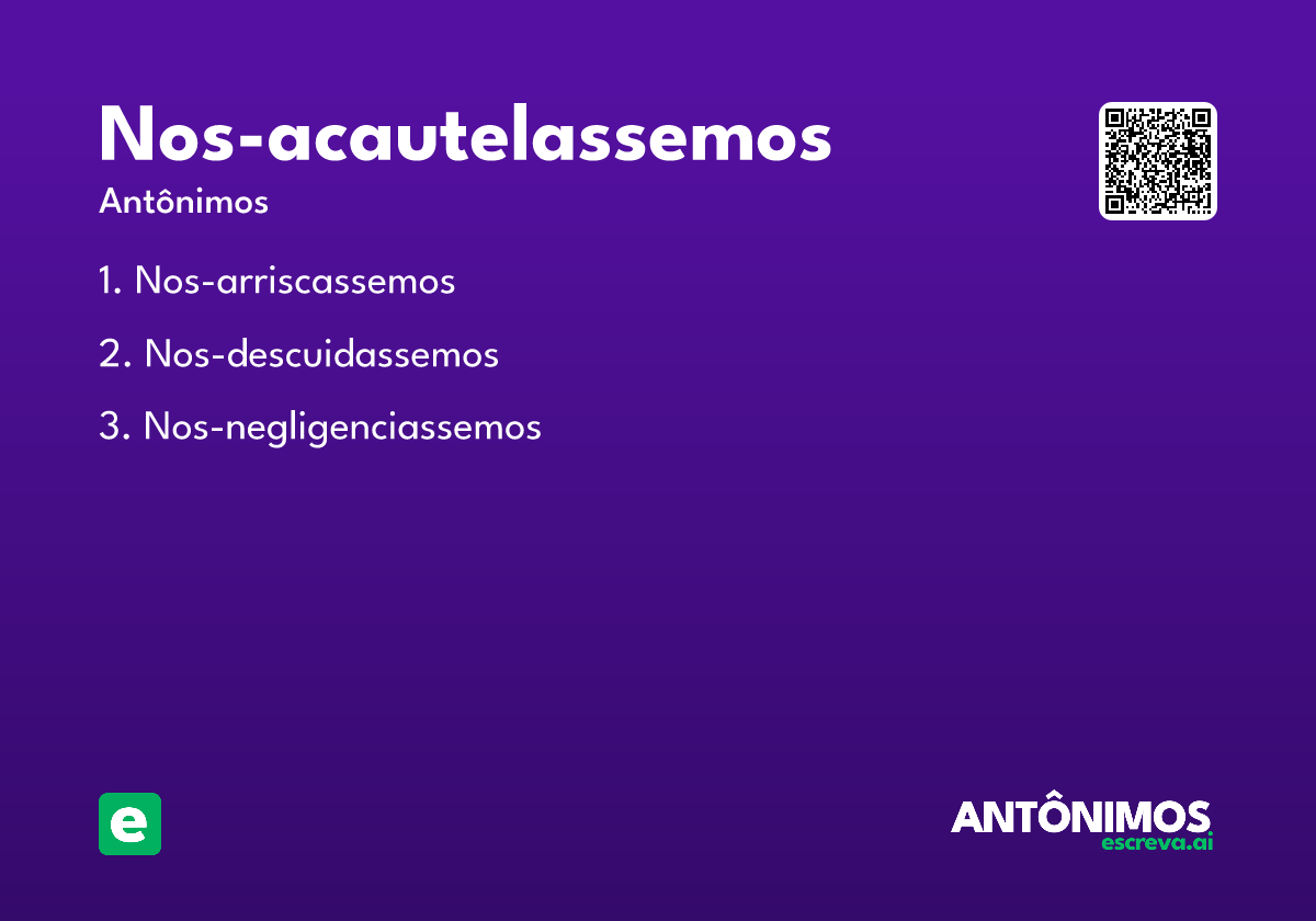 nos-acautelassemos