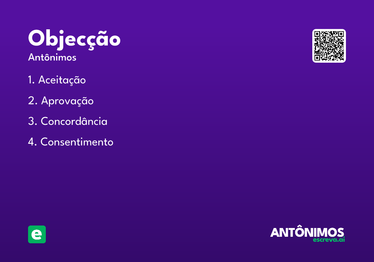 objecção