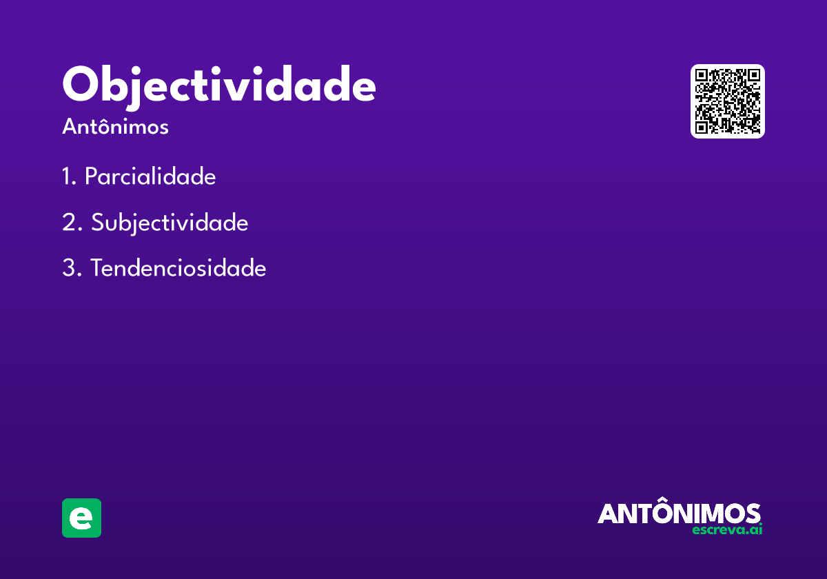 objectividade