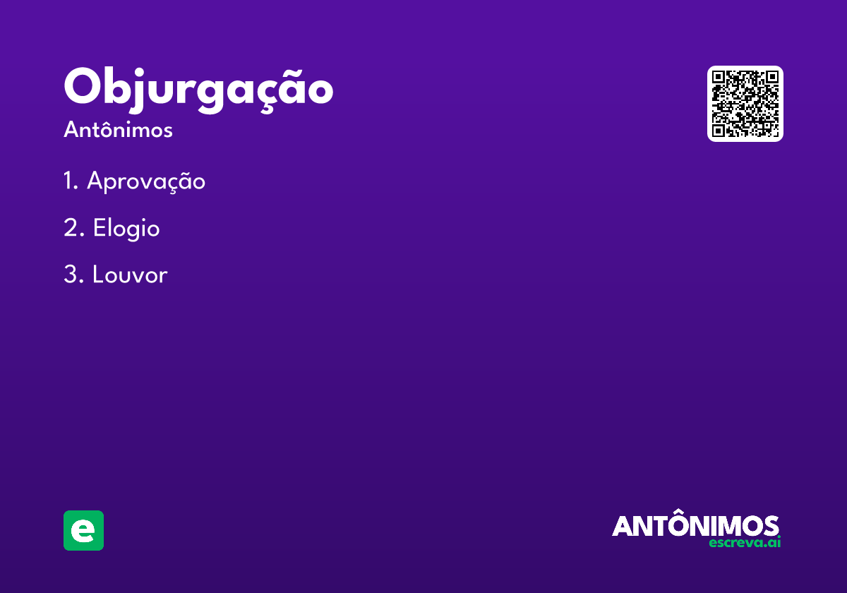 objurgação