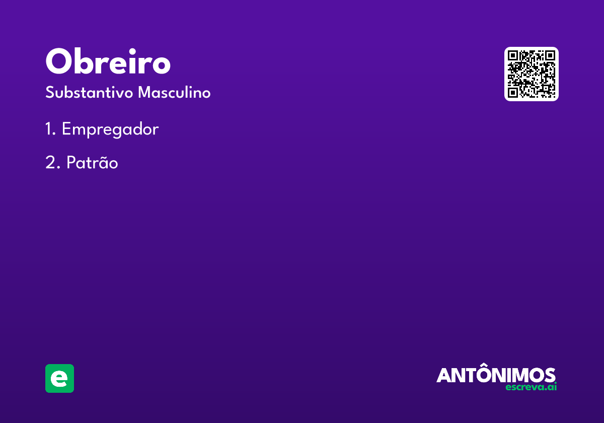 obreiro