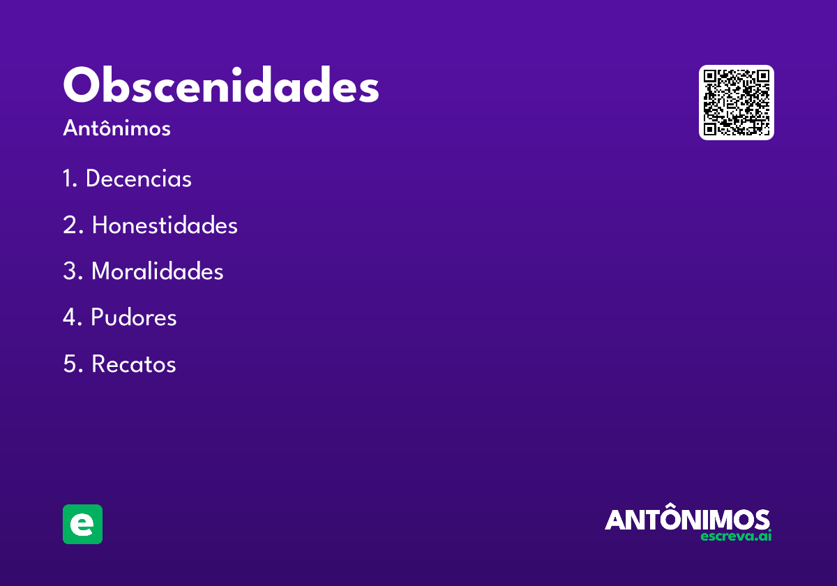 obscenidades