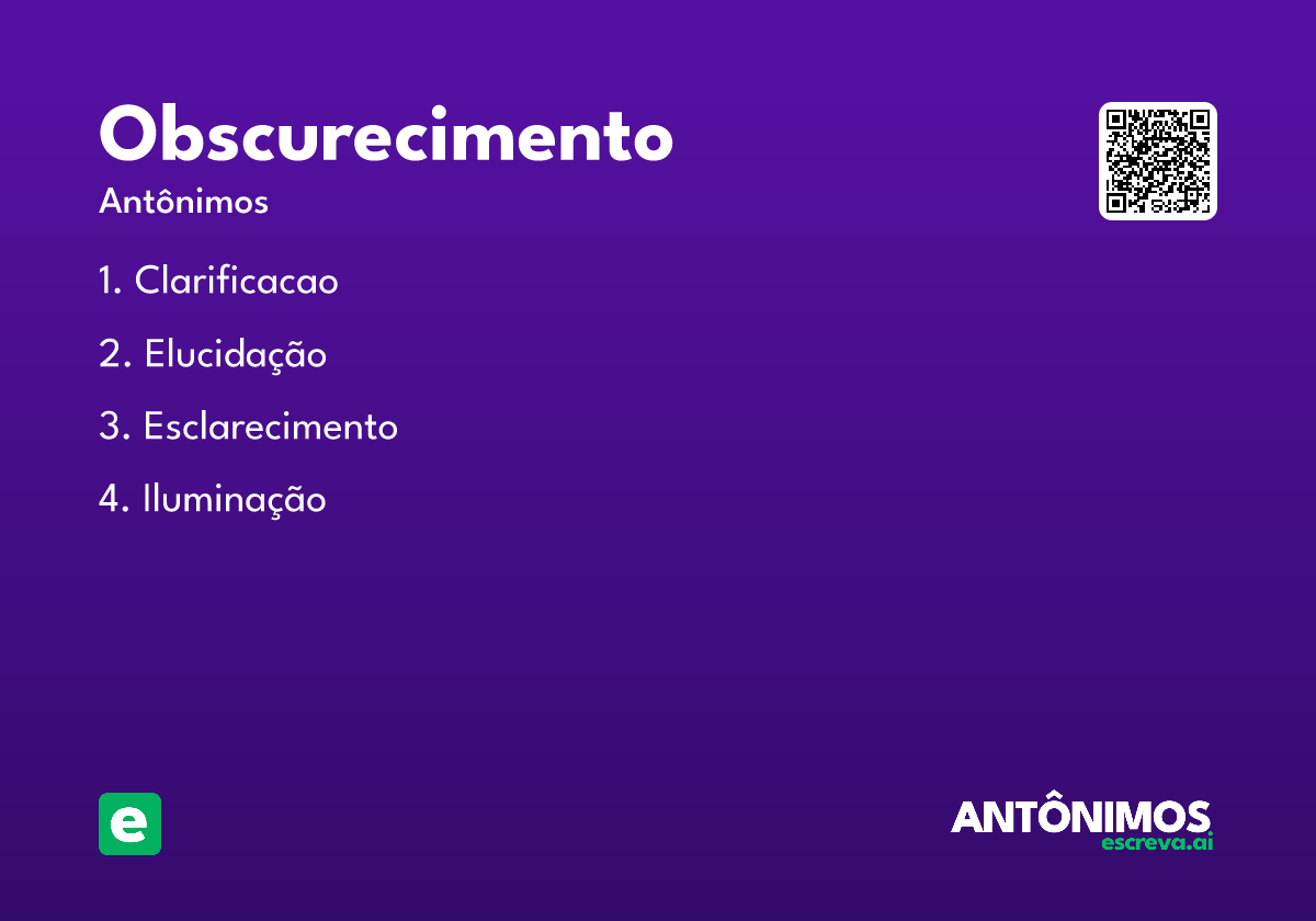 obscurecimento