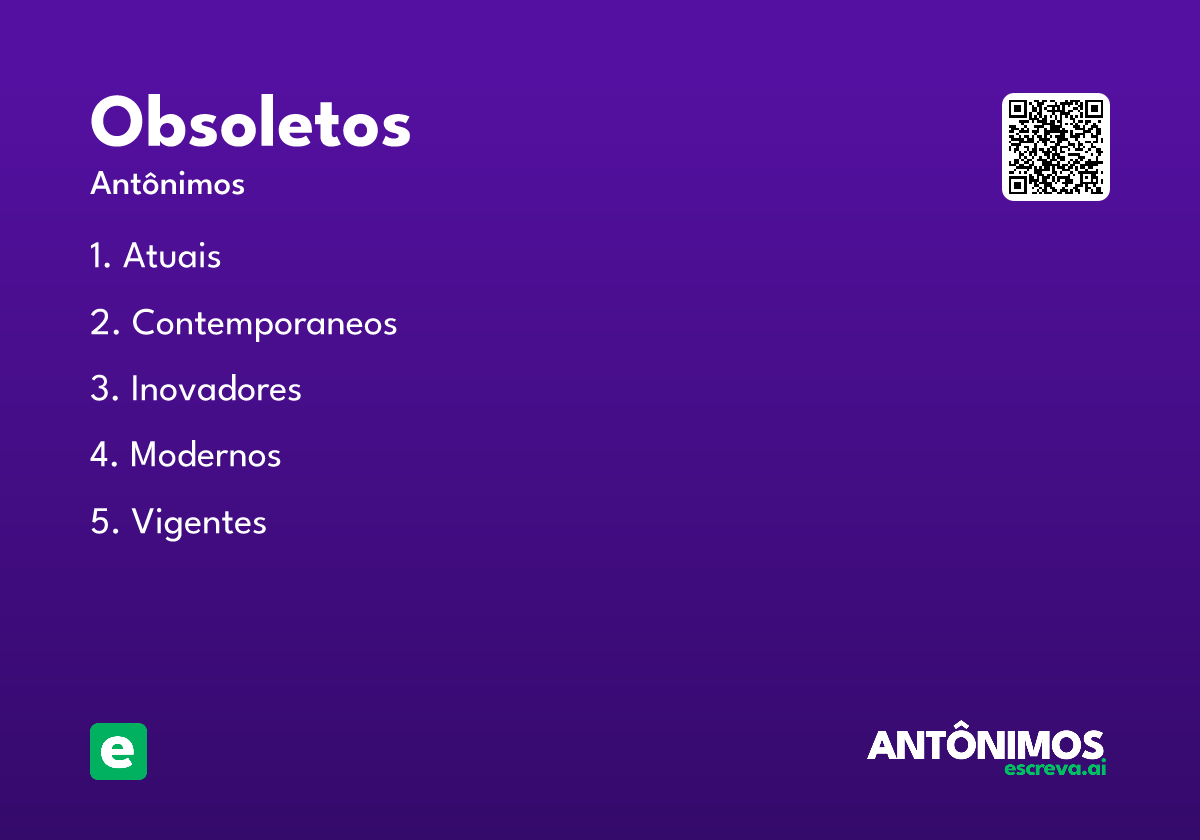 obsoletos