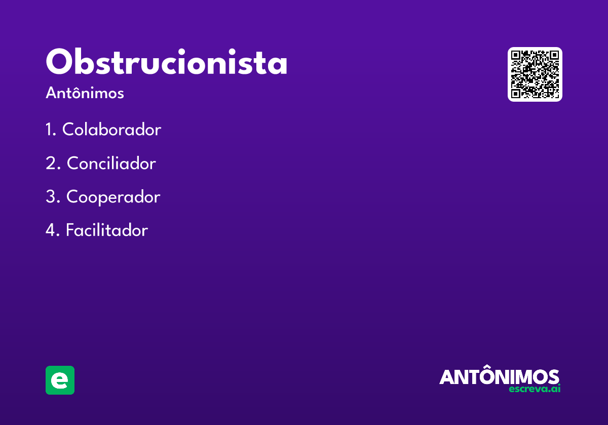 obstrucionista