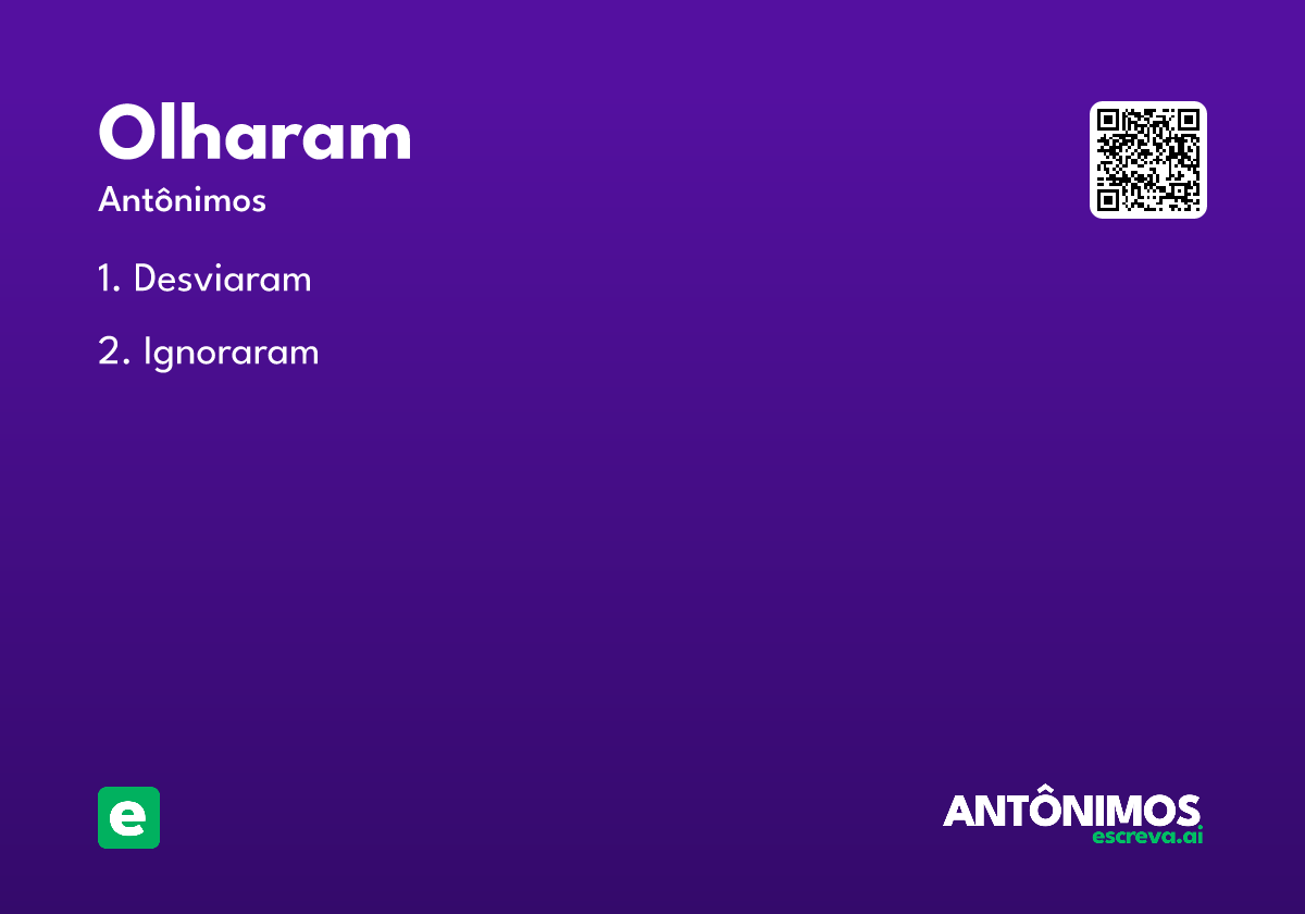 olharam
