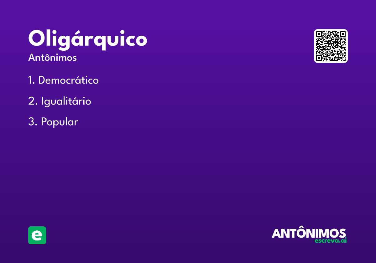 oligárquico