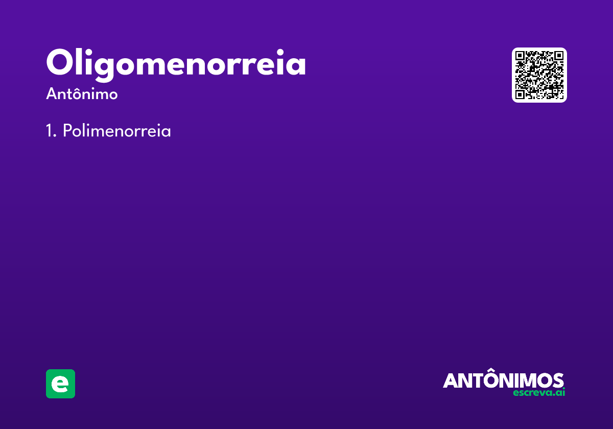 oligomenorreia