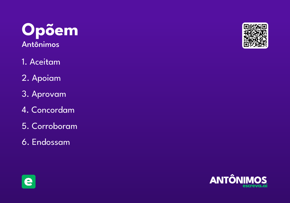 opõem