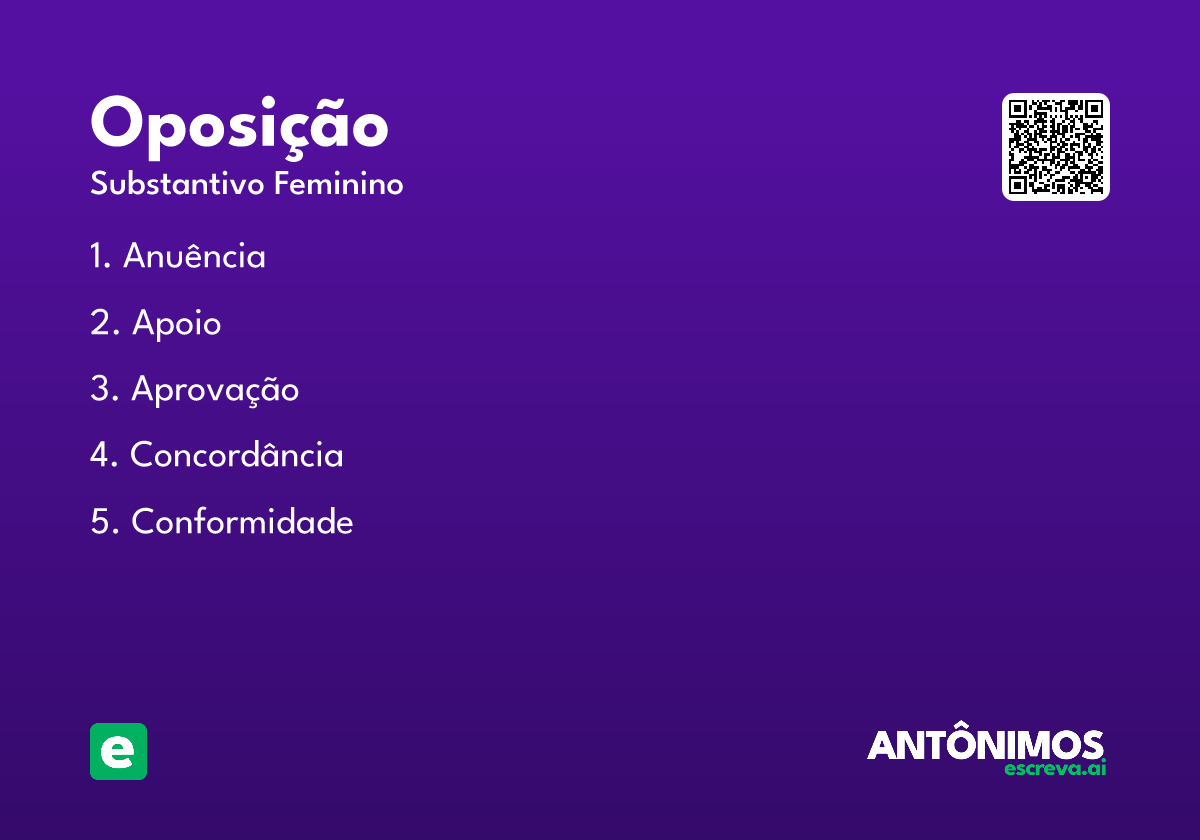 oposição