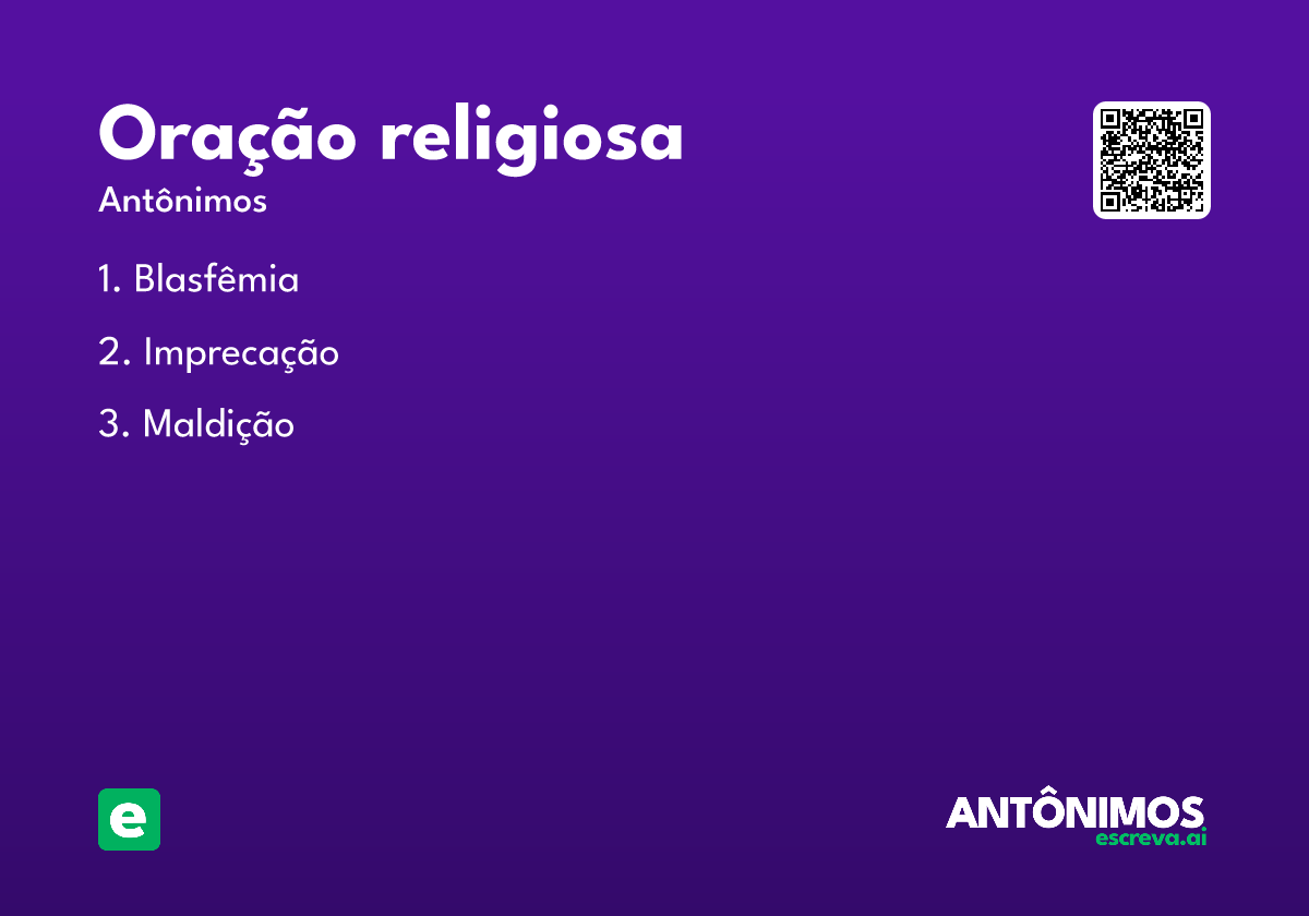 oração religiosa